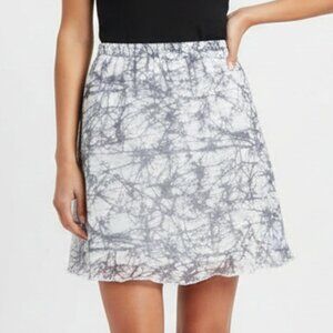 Nasty Gal White Gray Mini Skirt  - Size 4